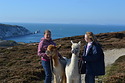Walking by the Needles at Alum Bay